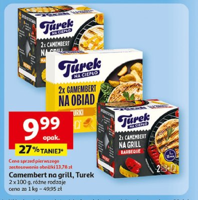 Camembert na grill + sos mango chutney Turek naturek Turek 123 promocja