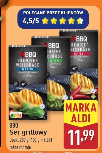Ser grillowy z chilli BBQ (MI臉SO) promocja