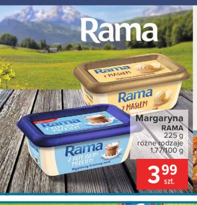 Margaryna Rama z masłem promocja