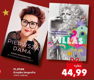 Książka biografia różne rodzaje promocja w Kaufland