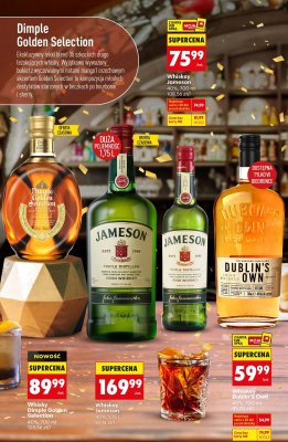 Whisky Dimple Golden Selection promocja w Biedronka