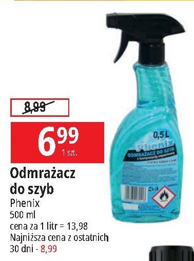 Odmrażacz do szyb Phenix promocja