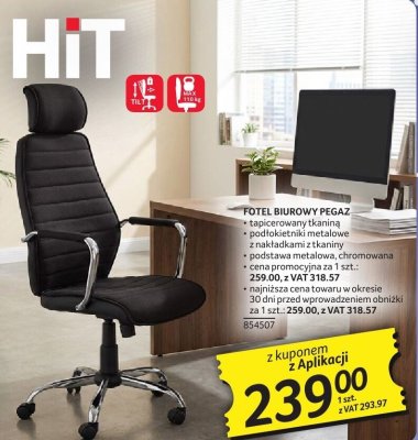 Fotel biurowy PEGAZ promocja w Selgros