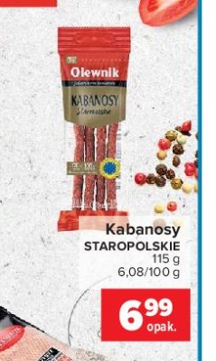 Kabanosy staropolskie Olewnik promocja