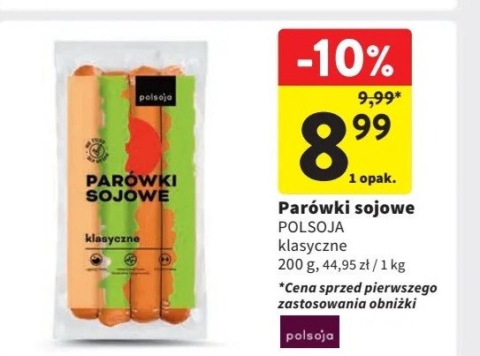 Par贸wki sojowe klasyczne Polsoja promocja