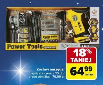 Zestaw narzędzi Power Tools 8 w 1 promocja w Carrefour