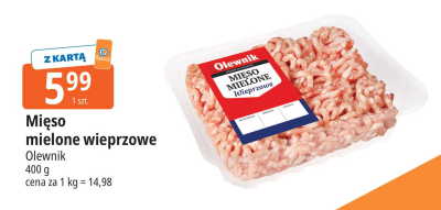 Mi臋so mielone wieprzowe z szynki Stoisko mi臋sne promocja w Leclerc