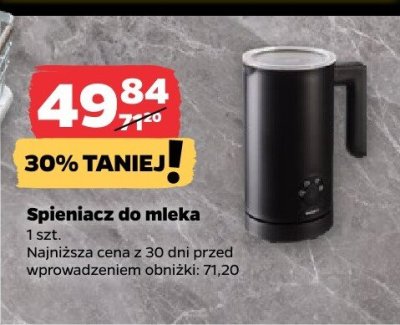 Spieniacz do mleka promocja w Netto