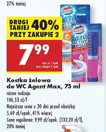 Point block mango Agent max promocja