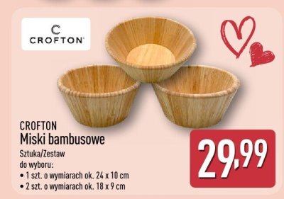 Miski bambusowe  promocja w Aldi