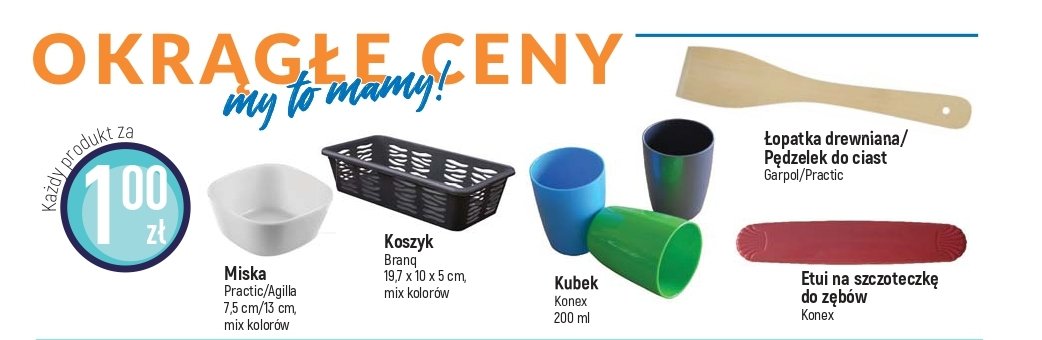 Kubek plastikowy Konex promocja