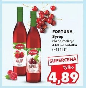 Syrop wiśnia Fortuna promocja