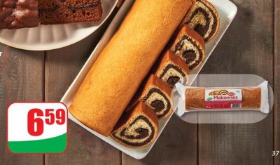 Ciasto Makowiec Oskroba Dino promocja w Dino