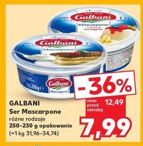 Ser mascarpone czekoladowy Galbani promocja