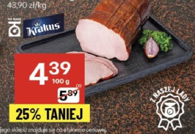 Schab od szwagra Kraltus promocja w Delikatesy Centrum