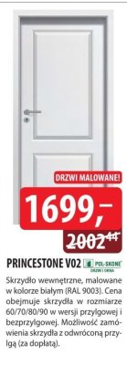 Drzwi wewnętrzne PRINCESTONE V02  promocja w Dobre Dla Domu