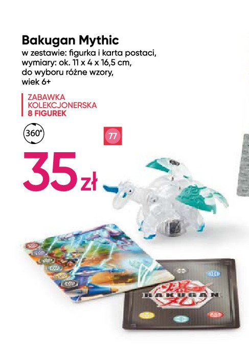 Zestaw bakugan mythic promocja