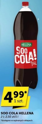 Soo Cola Hellena promocja w Euro Sklep