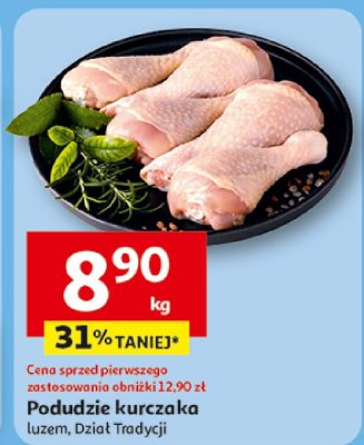 Podudzie kurczaka luźem promocja w Auchan