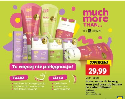 Nawilżający krem pod oczy Hiskin much more than promocja