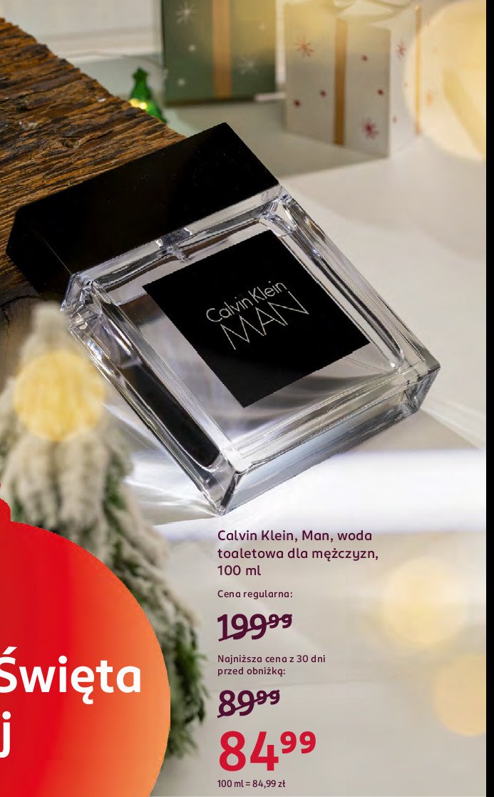 Woda toaletowa Calvin klein man promocja