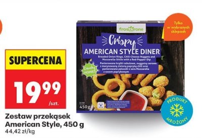 Zestaw przekąsek American Style 450g promocja w Biedronka