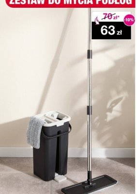 Zestaw do mycia podłóg promocja w Woolworth