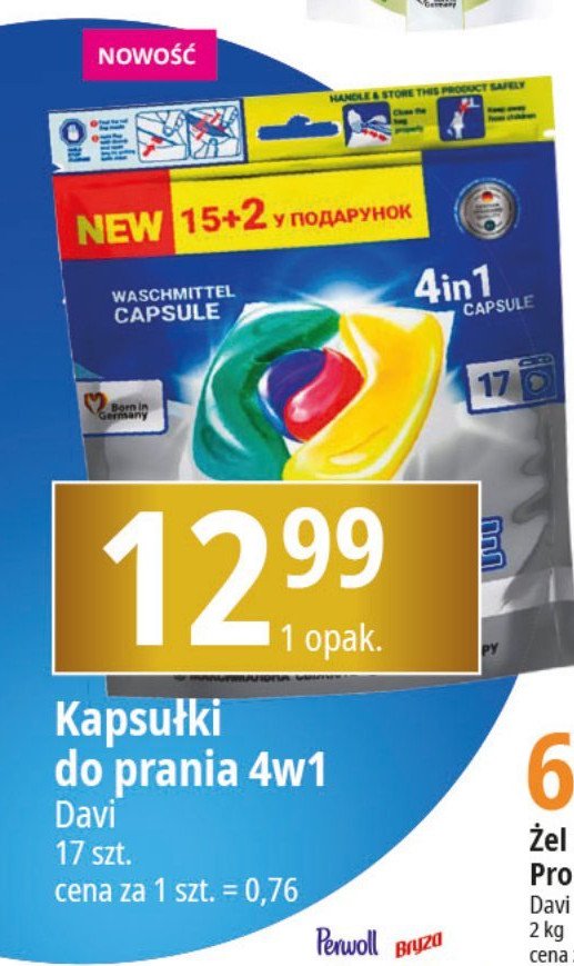 Kapsu艂ki do prania uniwersalne Wash & free promocja