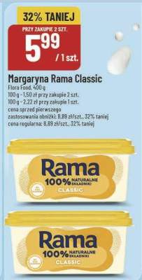 Margaryna Rama Classic promocja w POLOmarket