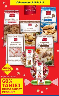 Czekolada Marshmallow Christmas Trees Favorina promocja w Lidl