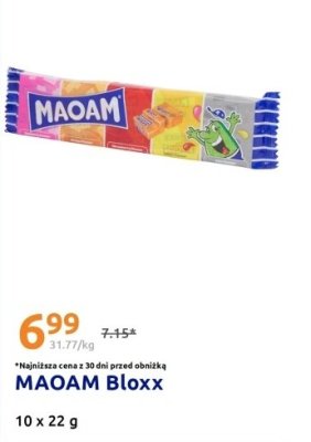 Żelki Maoam Bloxx promocja w Action