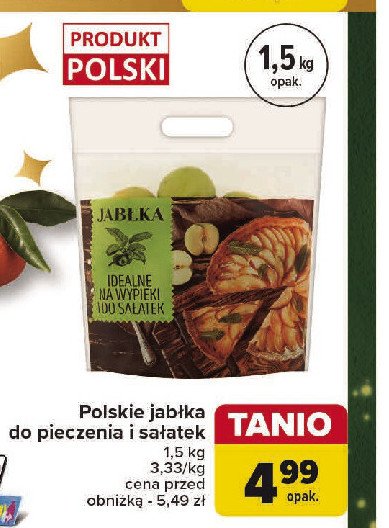 Jabłka do pieczenia promocja