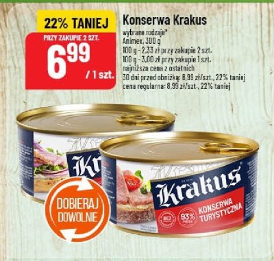 Konserwa Krakus promocja w POLOmarket
