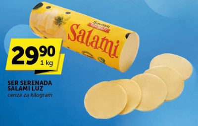 Ser Serenada Salami luz promocja w Groszek