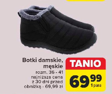 Botki męskie 36-41 promocja w Carrefour