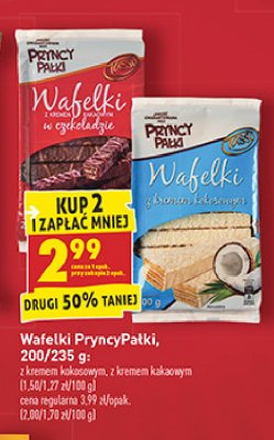 Pryncypa艂ki z kremem cappuccino w czekoladzie deserowe Tasso promocja