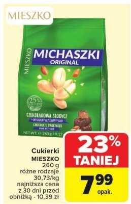 Cukierki promocja w Carrefour Market