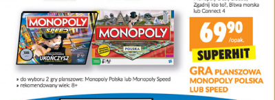 Gra monopoly speed Hasbro promocja