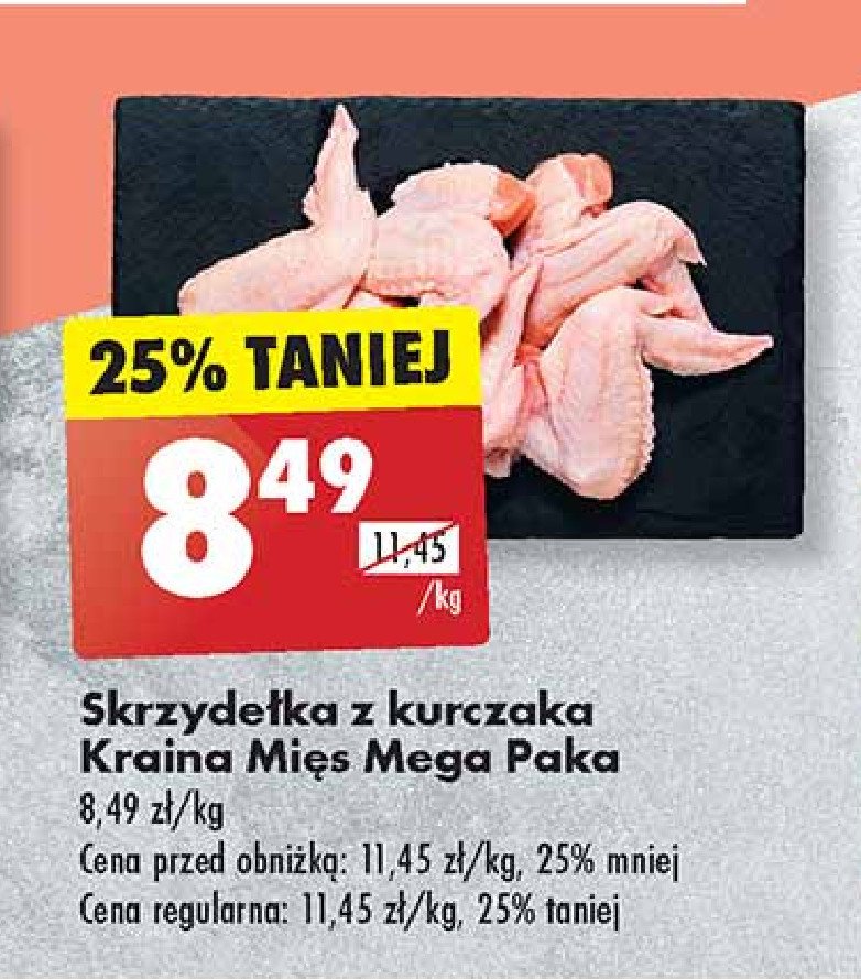 Skrzydełka z kurczaka Kraina mięsa promocja