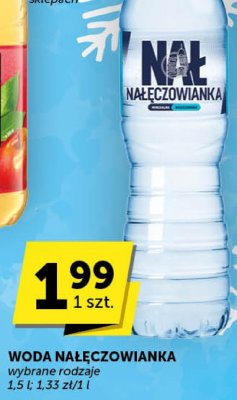 Woda Nałęczowianka promocja w Groszek