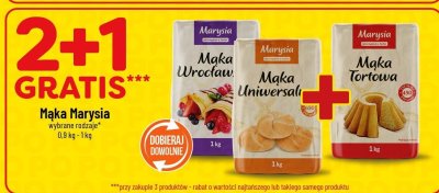 Mąka Marysia Uniwersalna promocja w POLOmarket