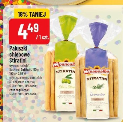 Paluszki chlebowe Stiratini promocja w POLOmarket