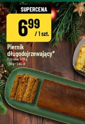 Piernik długodojrzewający oskroba 500 g promocja w POLOmarket