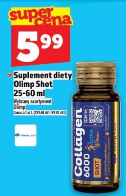 Suplement diety Olimp Shot 25-60 ml Wybrane asortymenty promocja w TOPAZ
