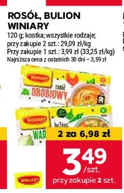 Bulion warzywny Winiary promocja