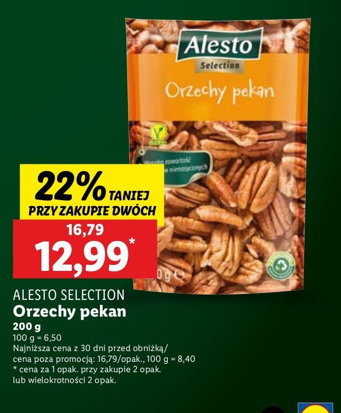 Orzechy pekan Alesto promocja