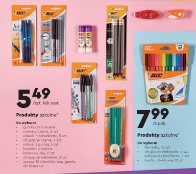 Długopis cristal czarny Bic cristal promocja