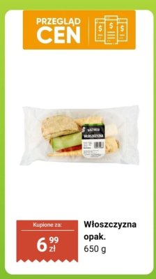 Włoszczyzna opak. promocja w Biedronka