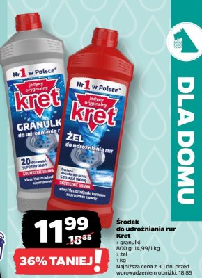 Żel do udrażniania rur  promocja w Netto