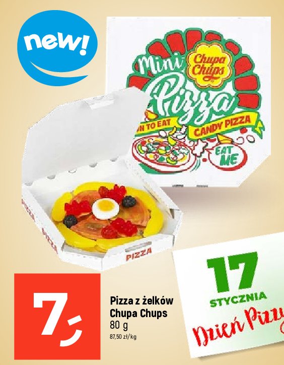 Żelki CHUPA CHUPS CANDY PIZZA promocja